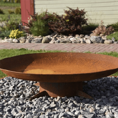 Açık Bahçe için Ev Metal Corten Çelik Ateş Çukuru