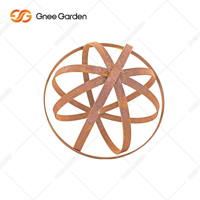Bahçe Peyzaj Metal Dekorasyon Süsleri Homeyard İçin Corten Çelik Dekorasyon