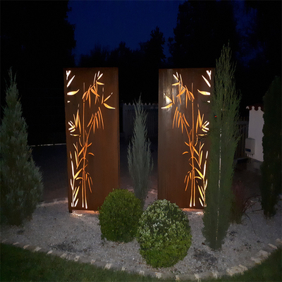 OEM Dekoratif Corten Çelik Ekranlar Mükemmel Dayanıklılık Tokluk
