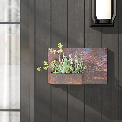 12&quot; X 20&quot; Dikey Dış Mekan Metal Ekici Dikdörtgen Çelik Ekici Kutusu