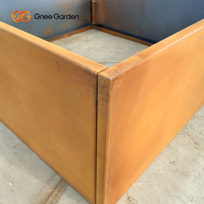 OEM ODM Corten Çelik Yükseltilmiş Yataklar Metal Yükseltilmiş Sebze Yatakları korozyona dayanıklı