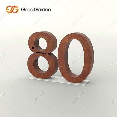 ISO9001 Standart Paslı Çelik Posta Kutusu Çağdaş Geometrik