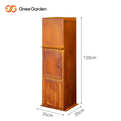 120cm Yükseklik 35cm Genişlik Çelik Paket Ev İçin Dikey Bırakma Kutusu