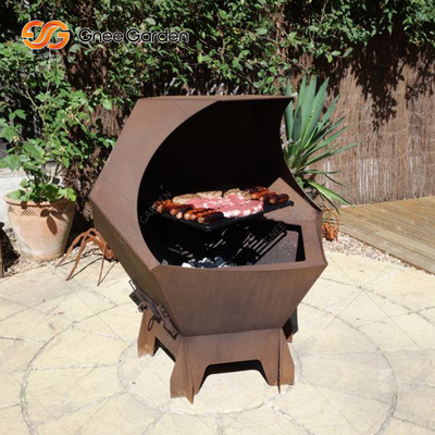 Ev Partisi Kullanımı Özelleştirilebilir Barbekü Kömür Izgarası 4mm Kalınlık