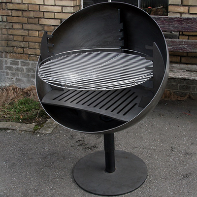 Avrupa Açık Pişirme Izgaraları Ateş Kasesi Corten Çelik Barbekü Izgarası
