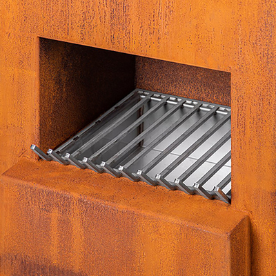 Açık Şömine Corten Çelik Ahşap Yanan Ateş Çukuru GN-FP-510
