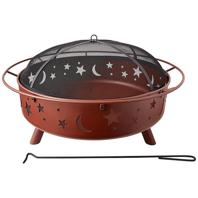 Özelleştirilmiş Metal Damgalama Çelik Ateş Çukuru Corten Çelik Firebowl 3mm Kalınlık