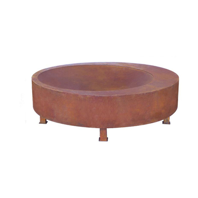 Odun Yanan Büyük Ayrışma Çelik Ateş Çukuru Açık Yangın Kasesi 600mm-1500mm