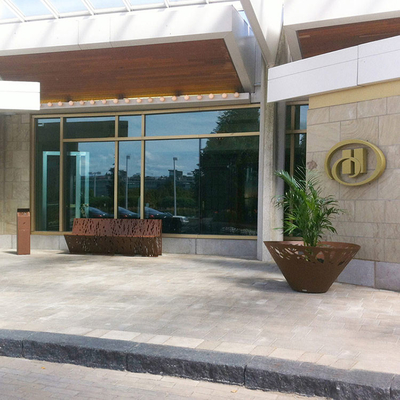 Ağaç Ve Çiçek İçin 1000mm Gnee Garden Açık Metal Ekici